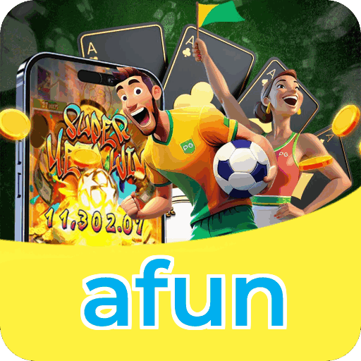 Fluxo de download do app afun — referência visual